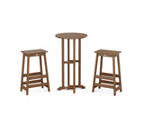 Modern Studio Bar Stool 3-Piece Bistro Set