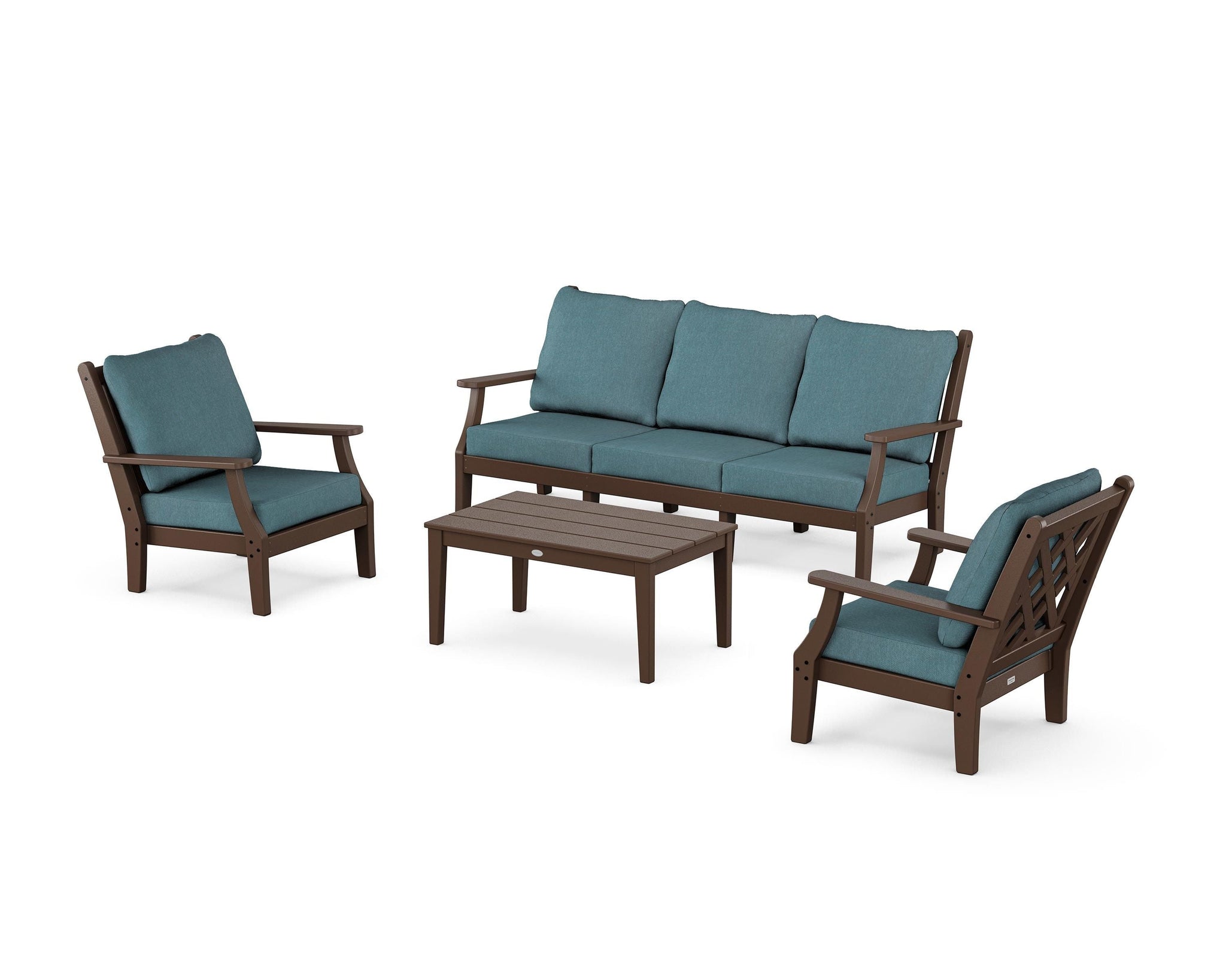 Wovendale 4-Piece Deep Seating Set with Sofa