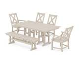 Braxton 6-Piece Farmhouse Dining Set