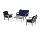 Cottage 4-Piece Deep Seating Set with Loveseat