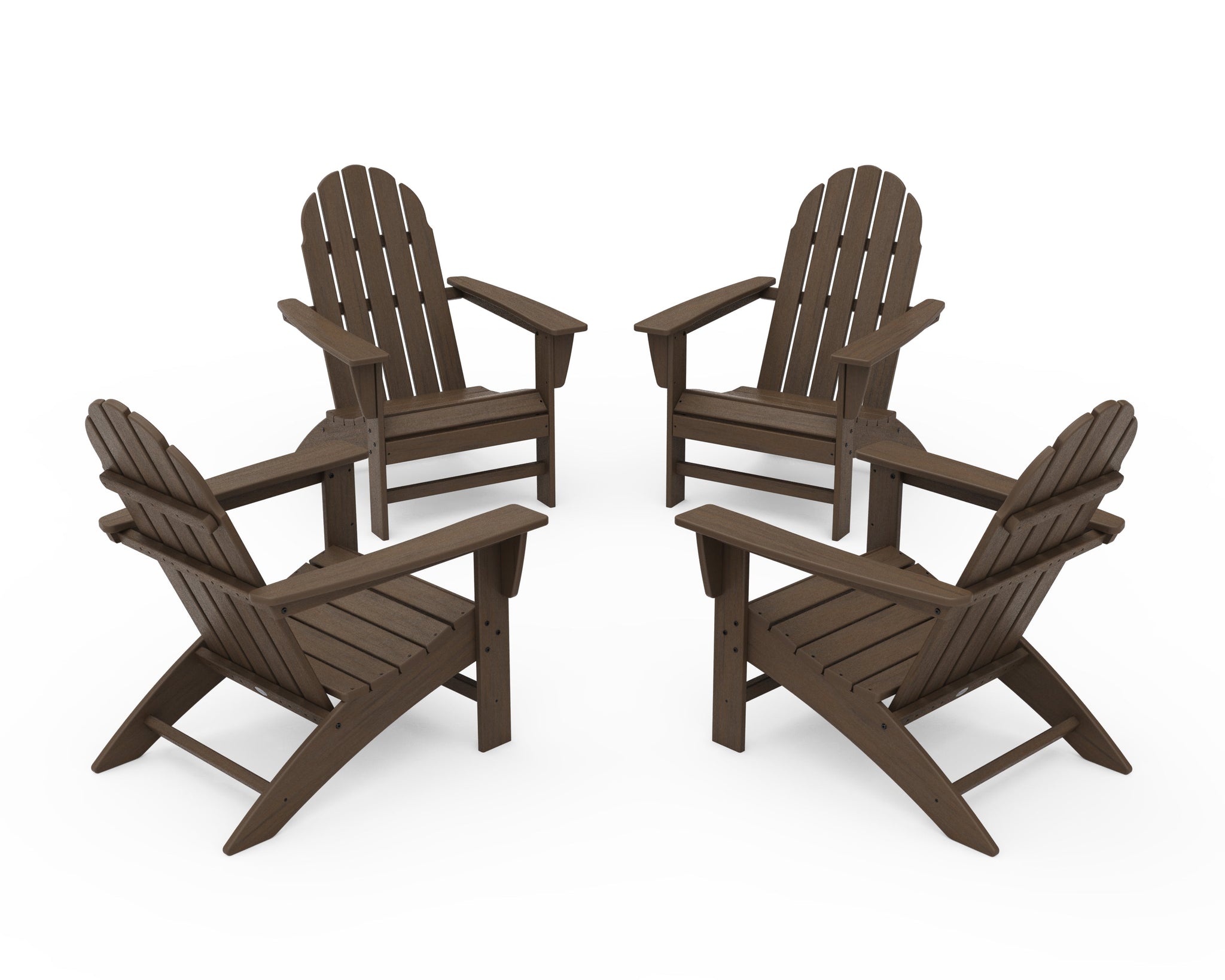 Vineyard 4-Piece Adirondack Conversation Set