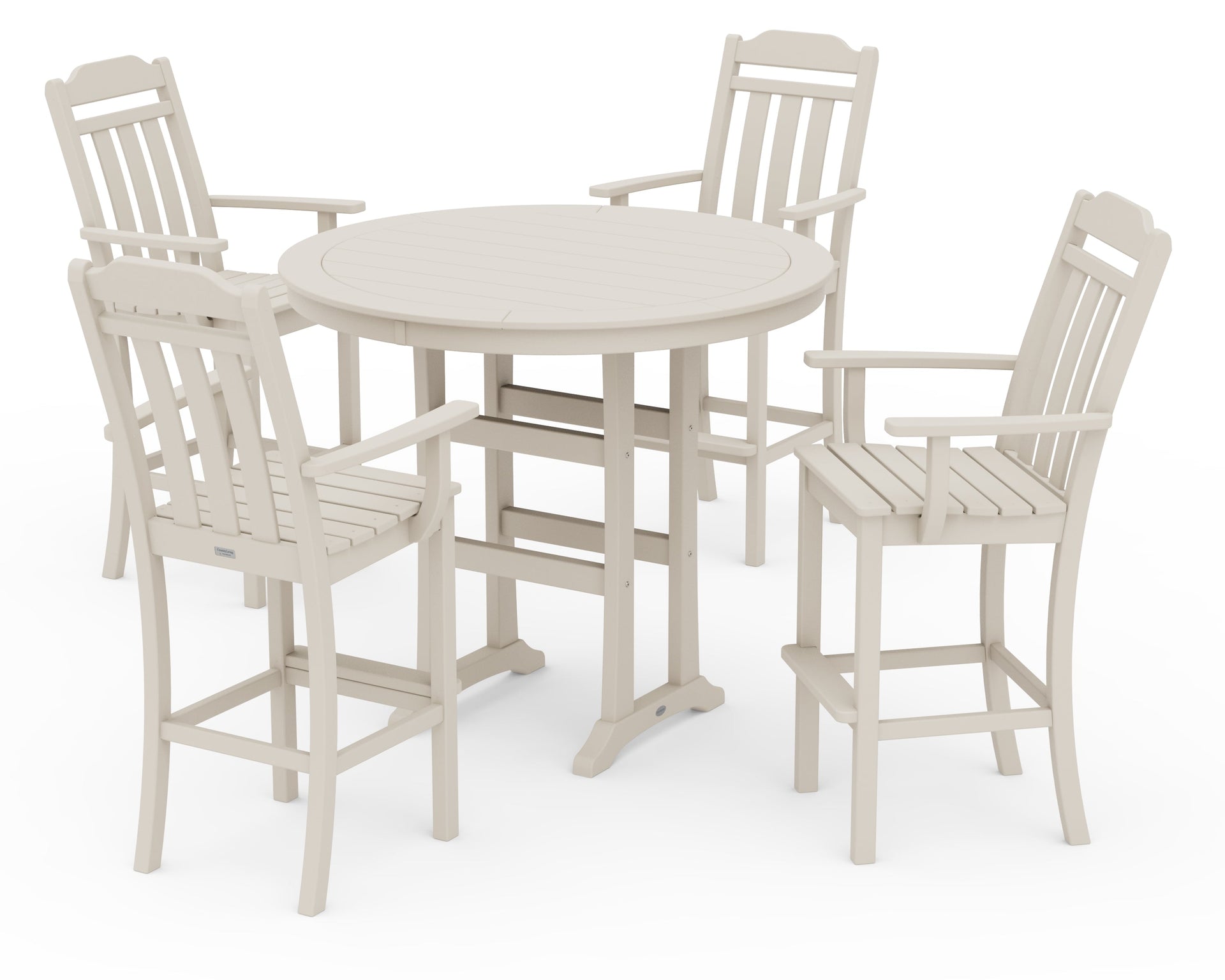 Cottage 5-Piece Round Bar Set