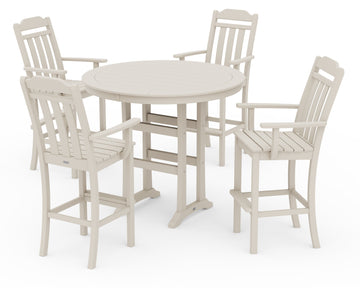 Cottage 5-Piece Round Bar Set