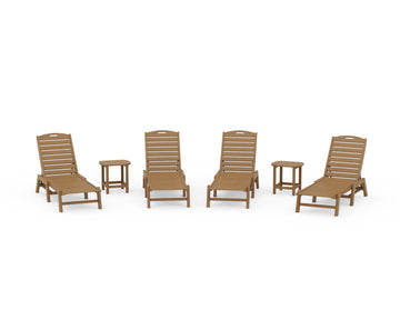 Nautical Chaise 6-Piece Set