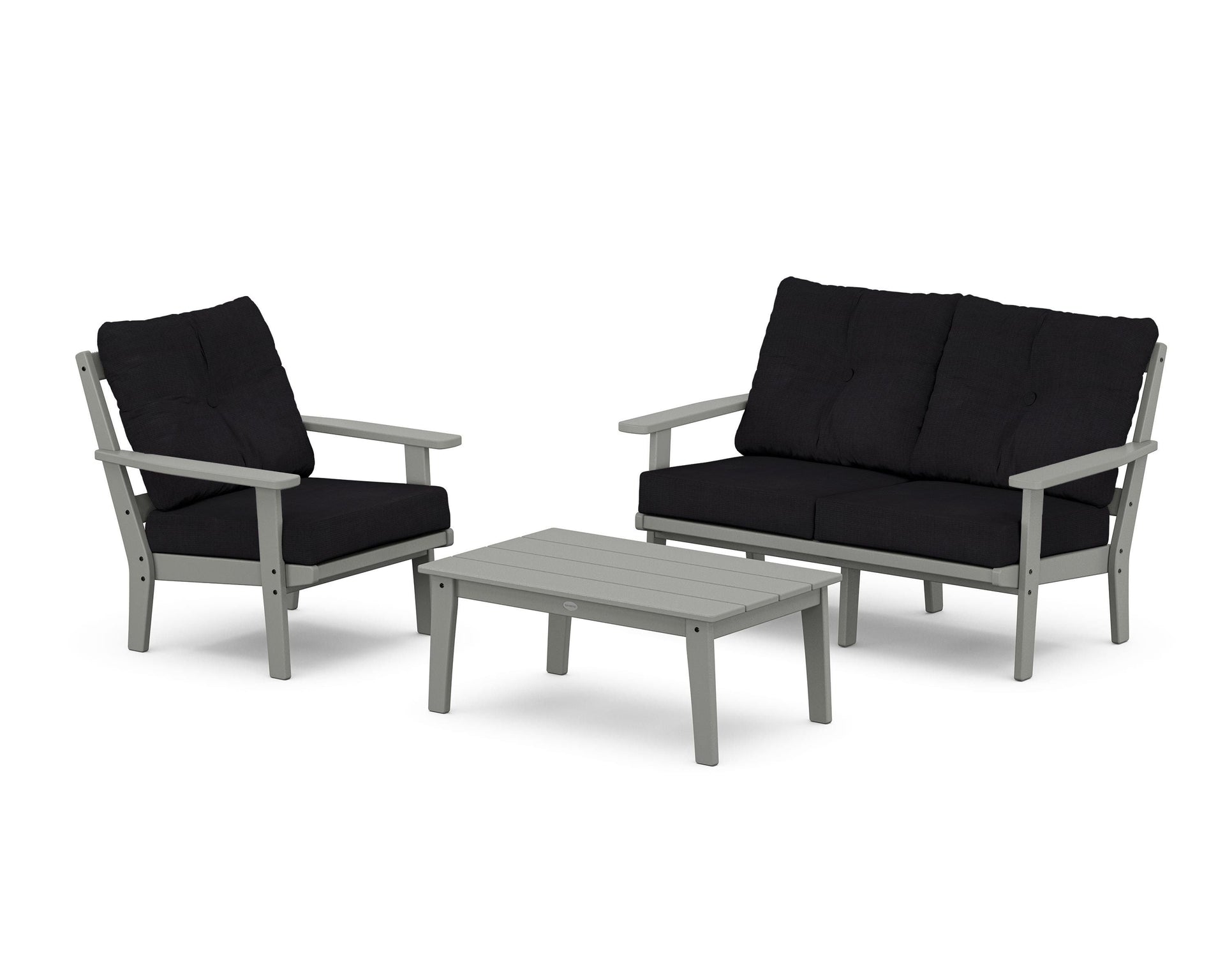 Oxford 3-Piece Deep Seating Set with Loveseat
