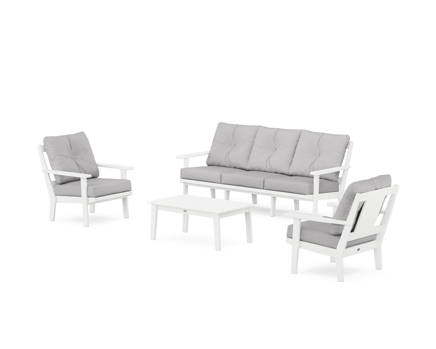 Prairie 4-Piece Deep Seating Set with Sofa