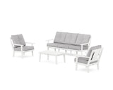 Prairie 4-Piece Deep Seating Set with Sofa