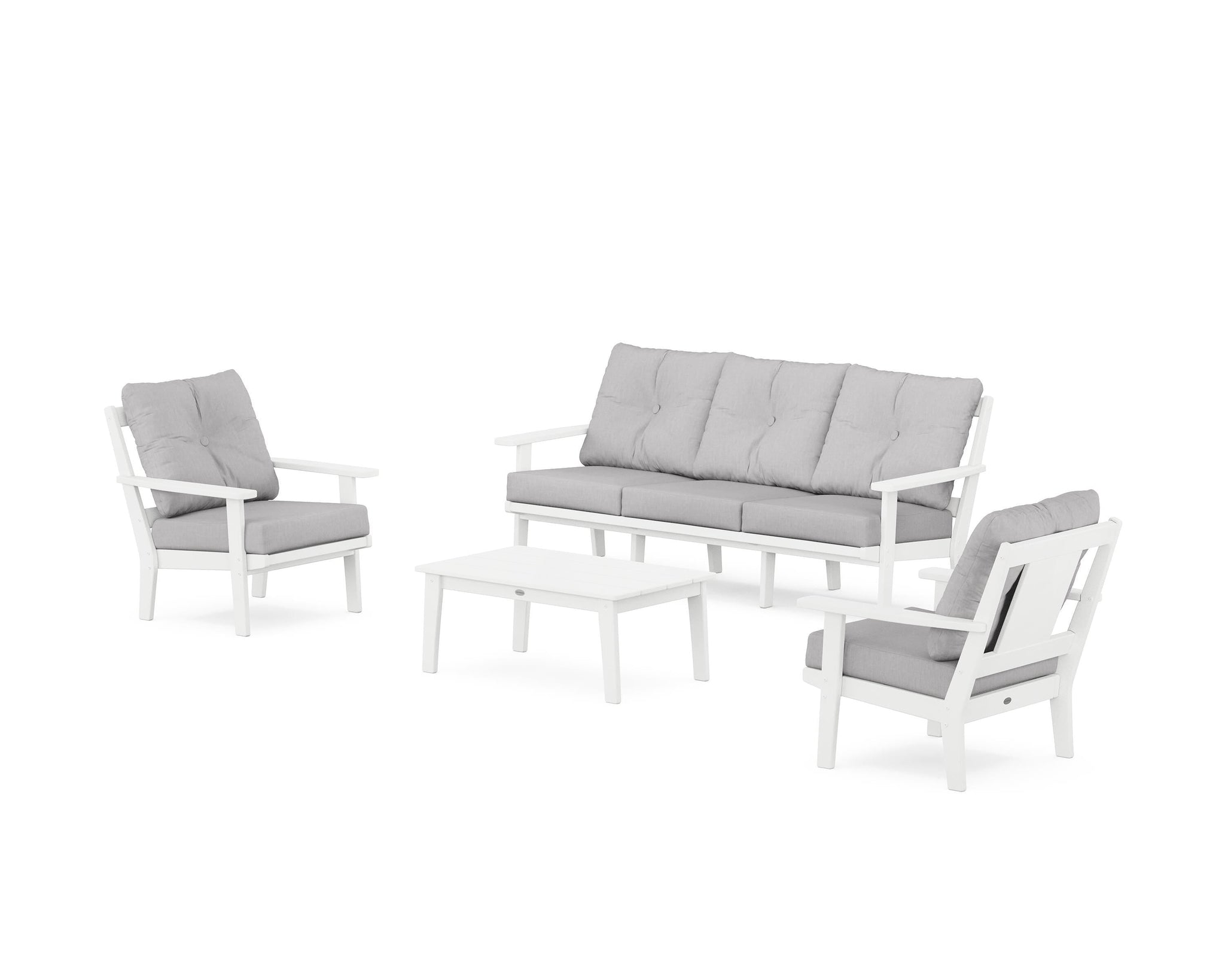 Prairie 4-Piece Deep Seating Set with Sofa