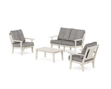 Prairie 4-Piece Deep Seating Set with Loveseat