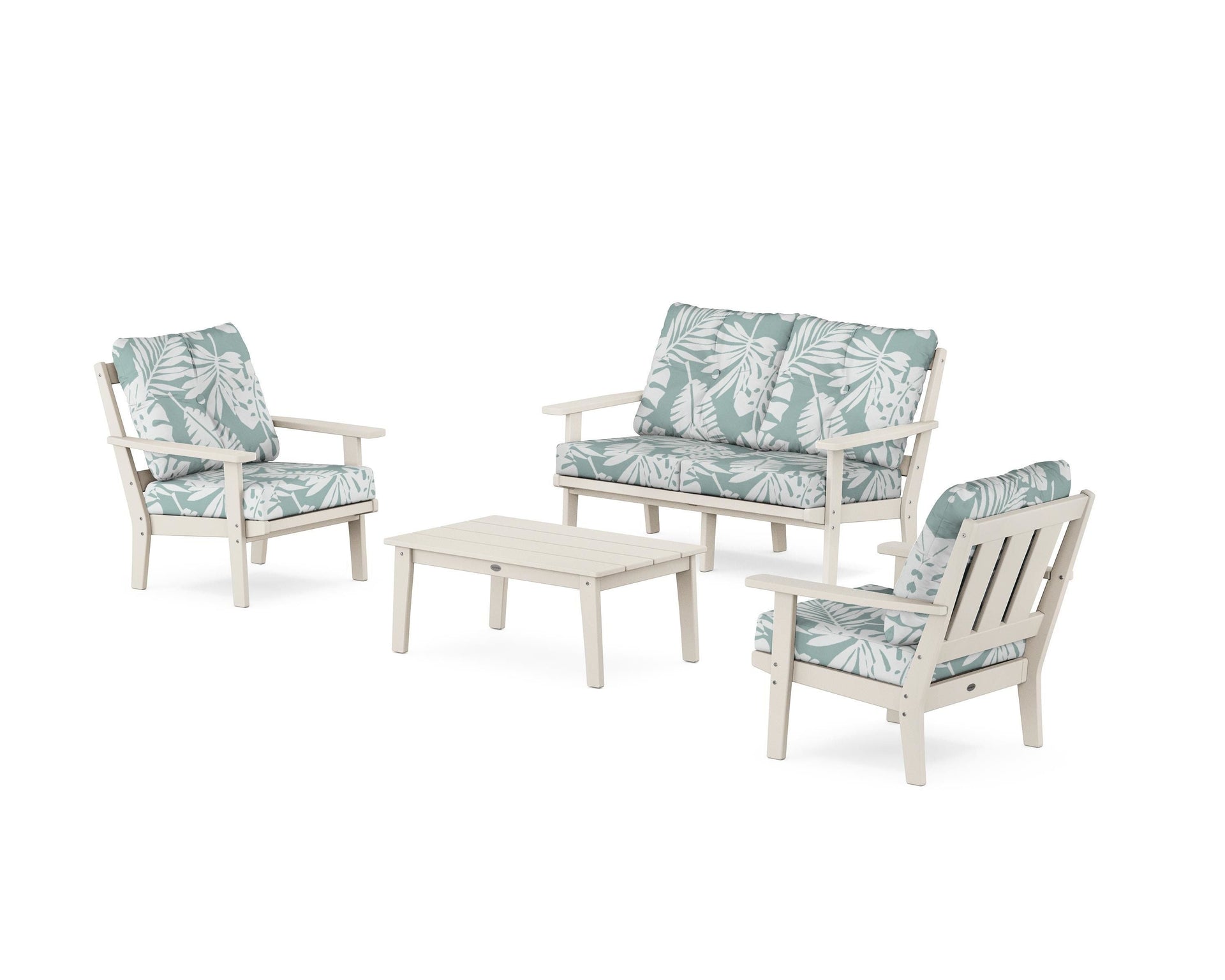 Oxford 4-Piece Deep Seating Set with Loveseat