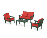 Cottage 4-Piece Deep Seating Set with Loveseat