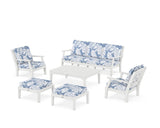 Chinoiserie 6-Piece Lounge Sofa Set