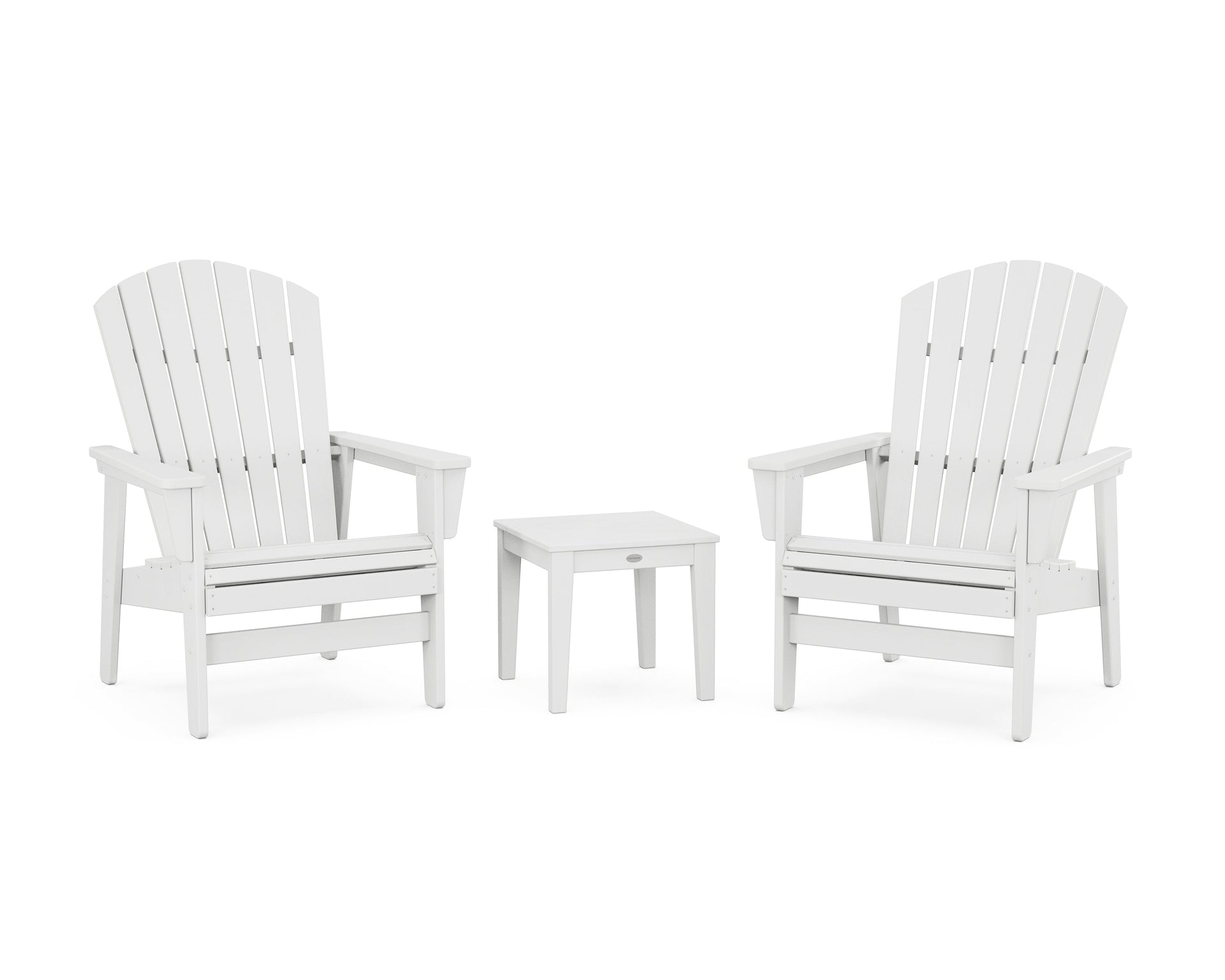 3-Piece Nautical Grand Upright Adirondack Set