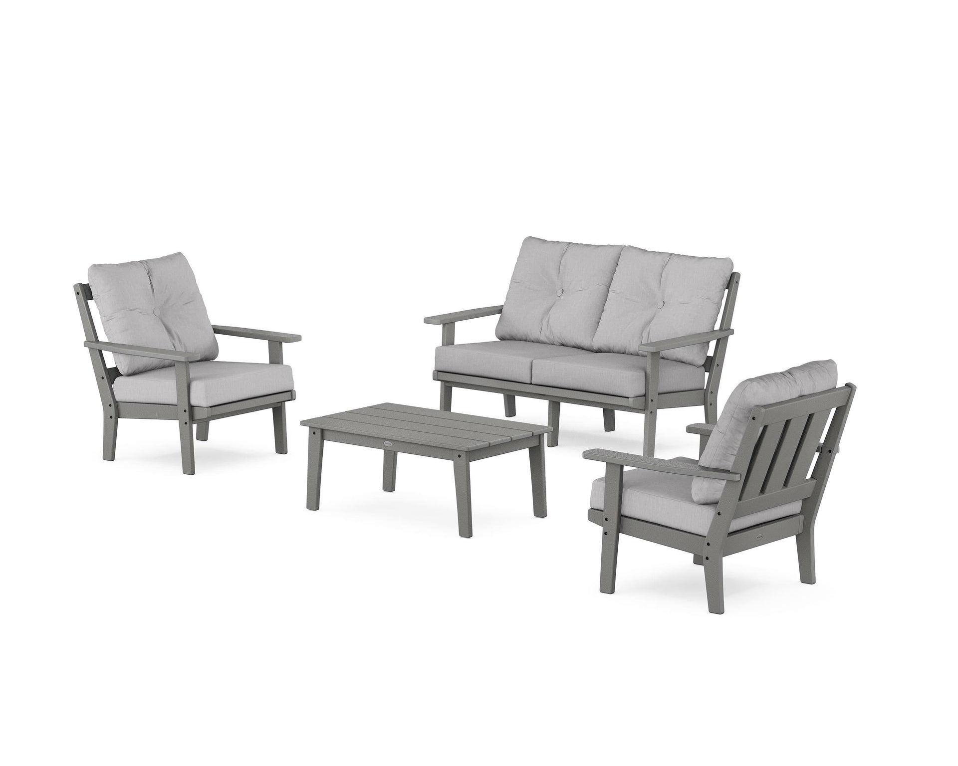 Oxford 4-Piece Deep Seating Set with Loveseat
