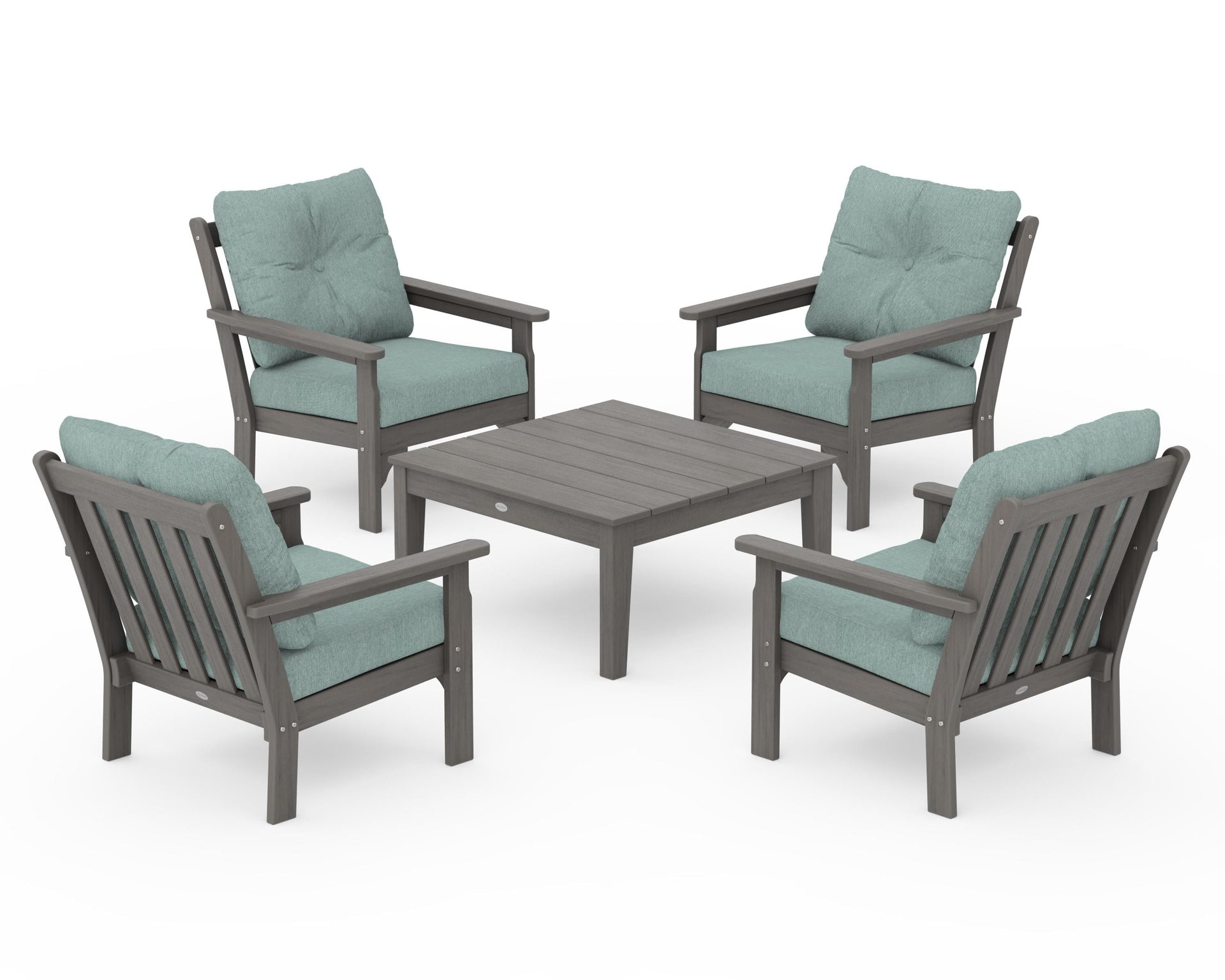 Vineyard 5-Piece Deep Seating Conversation Set
