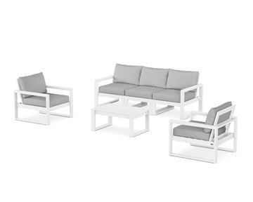 EDGE Sectional 4-Piece Deep Seating Set with Sofa