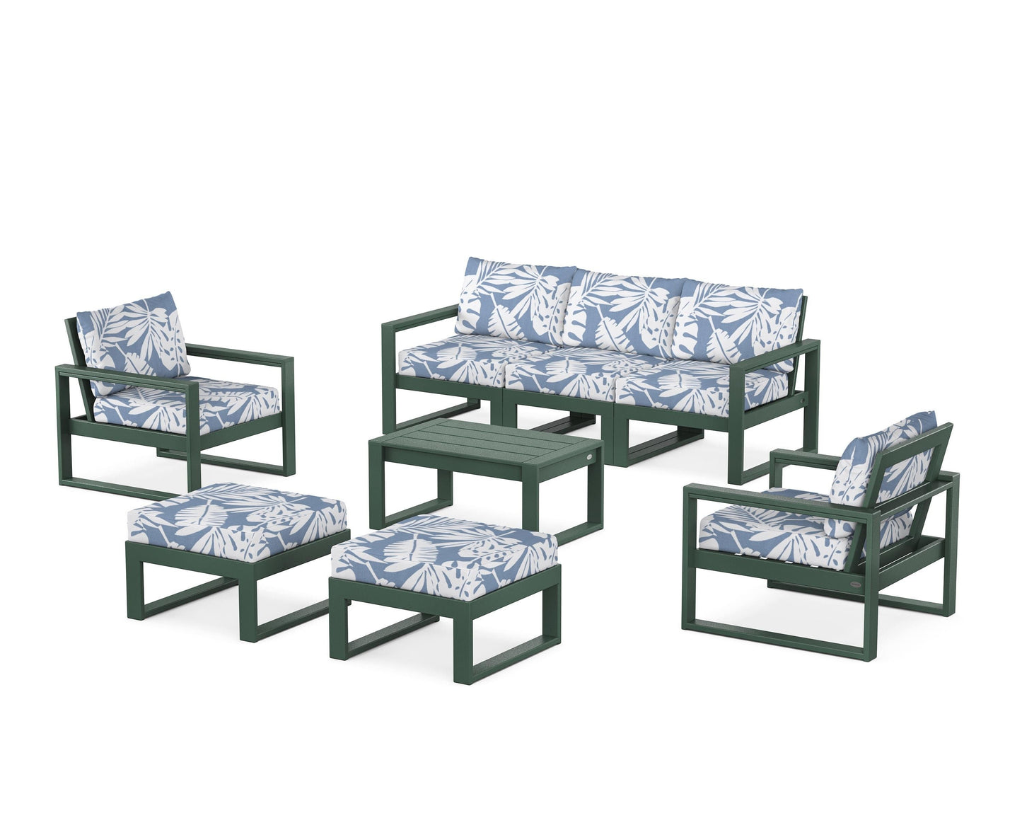 EDGE Sectional 8-Piece Lounge Sofa Set