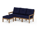 Vineyard 4-Piece Sectional with Ottoman