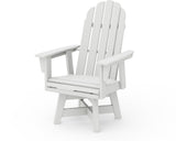 Vineyard Curveback Adirondack Swivel Dining Chair