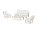 Chinoiserie 4-Piece Deep Seating Set with Sofa