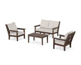 Chippendale 4-Piece Deep Seating Set with Loveseat