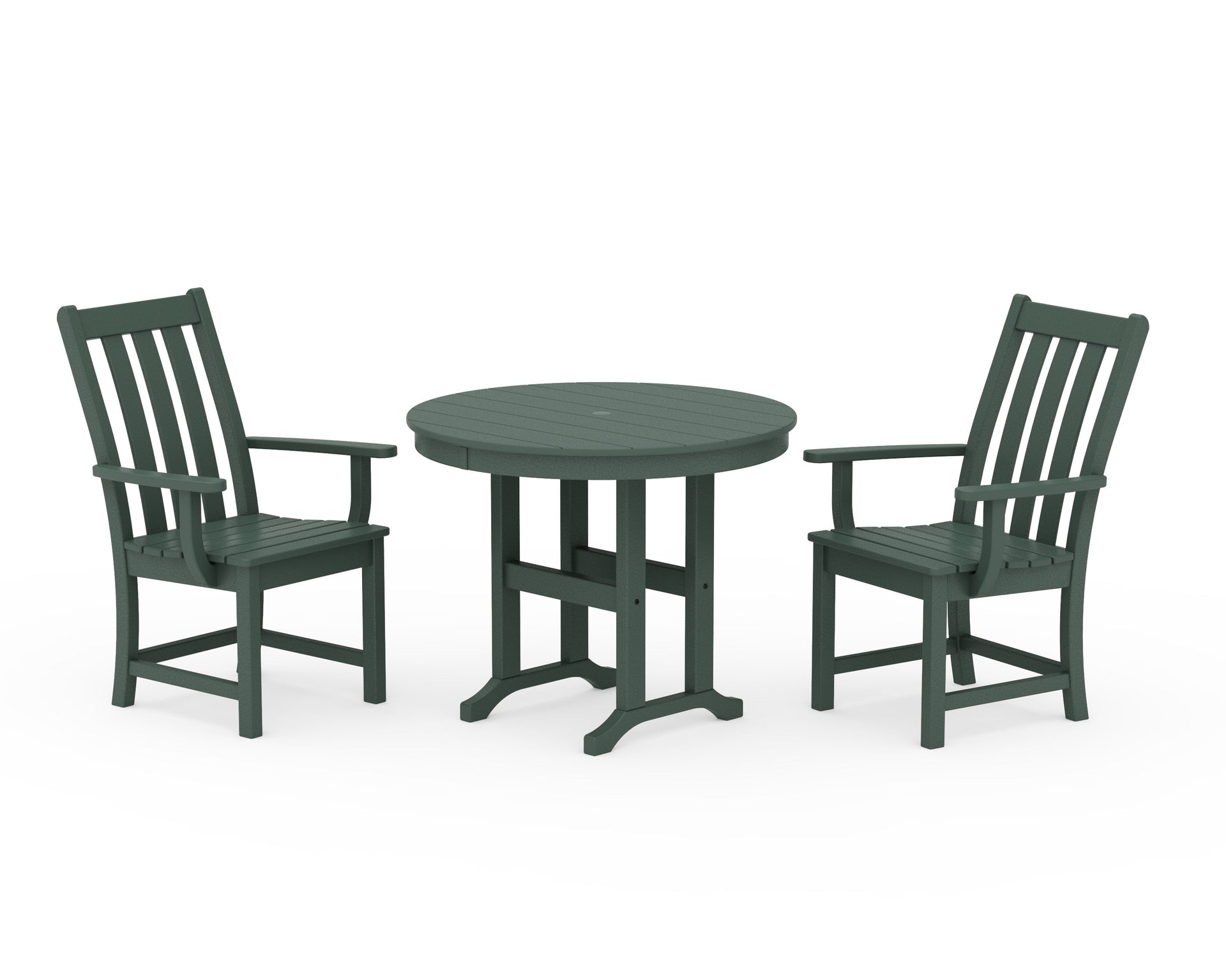 Vineyard 3-Piece Round Dining Set
