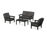 Cottage 4-Piece Deep Seating Set with Loveseat