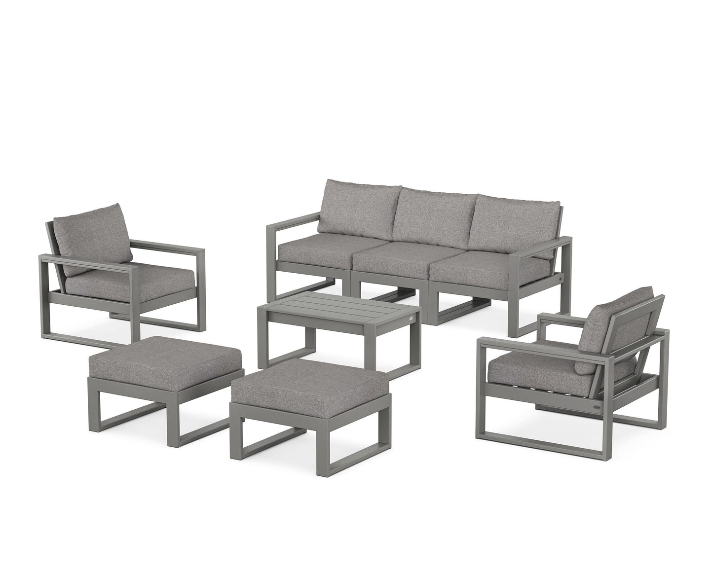 EDGE Sectional 8-Piece Lounge Sofa Set