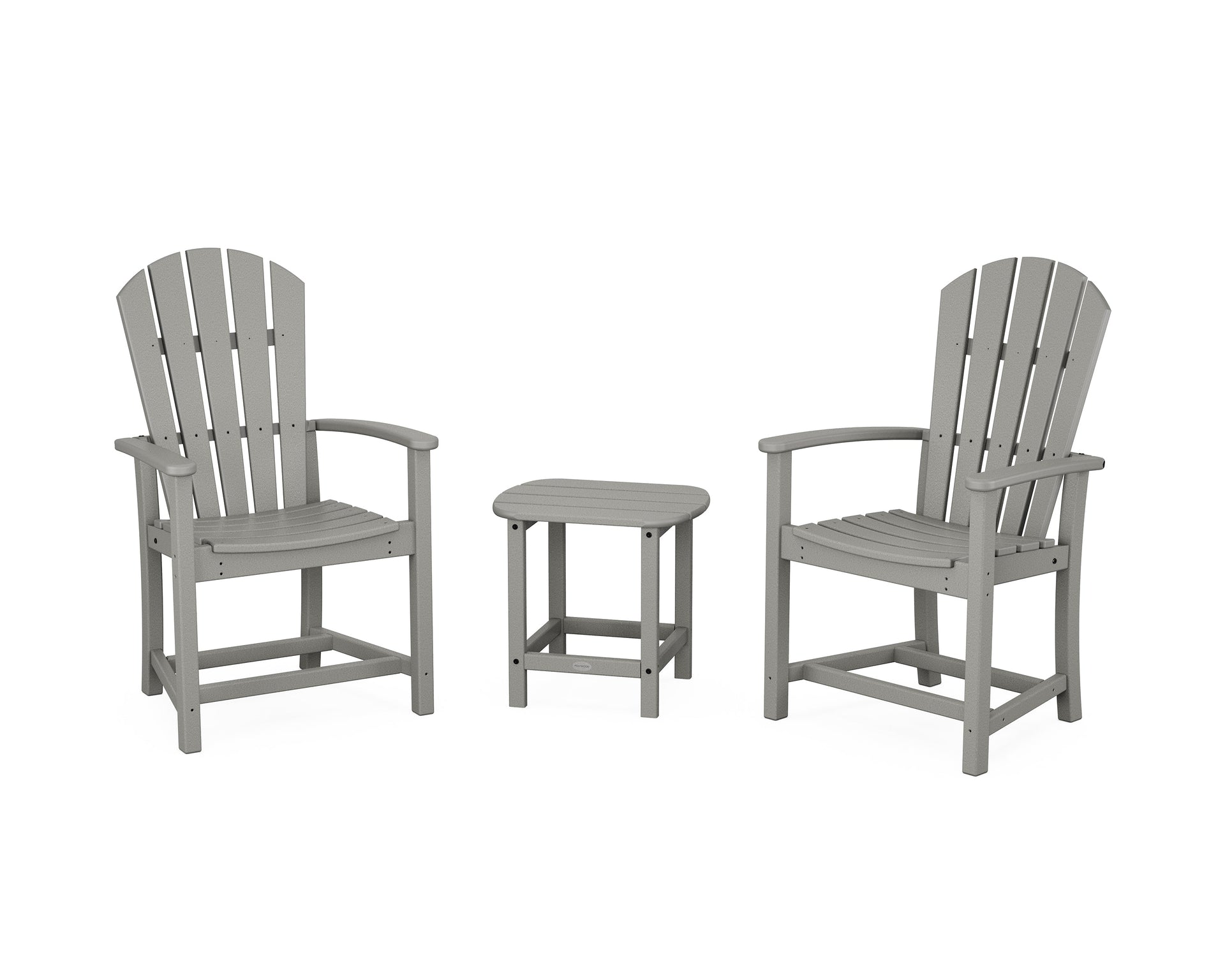 Palm Coast 3-Piece Upright Adirondack Chair Set