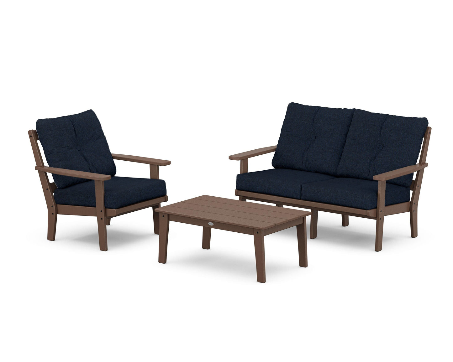 Prairie 3-Piece Deep Seating Set with Loveseat