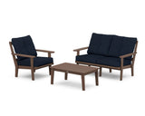Prairie 3-Piece Deep Seating Set with Loveseat