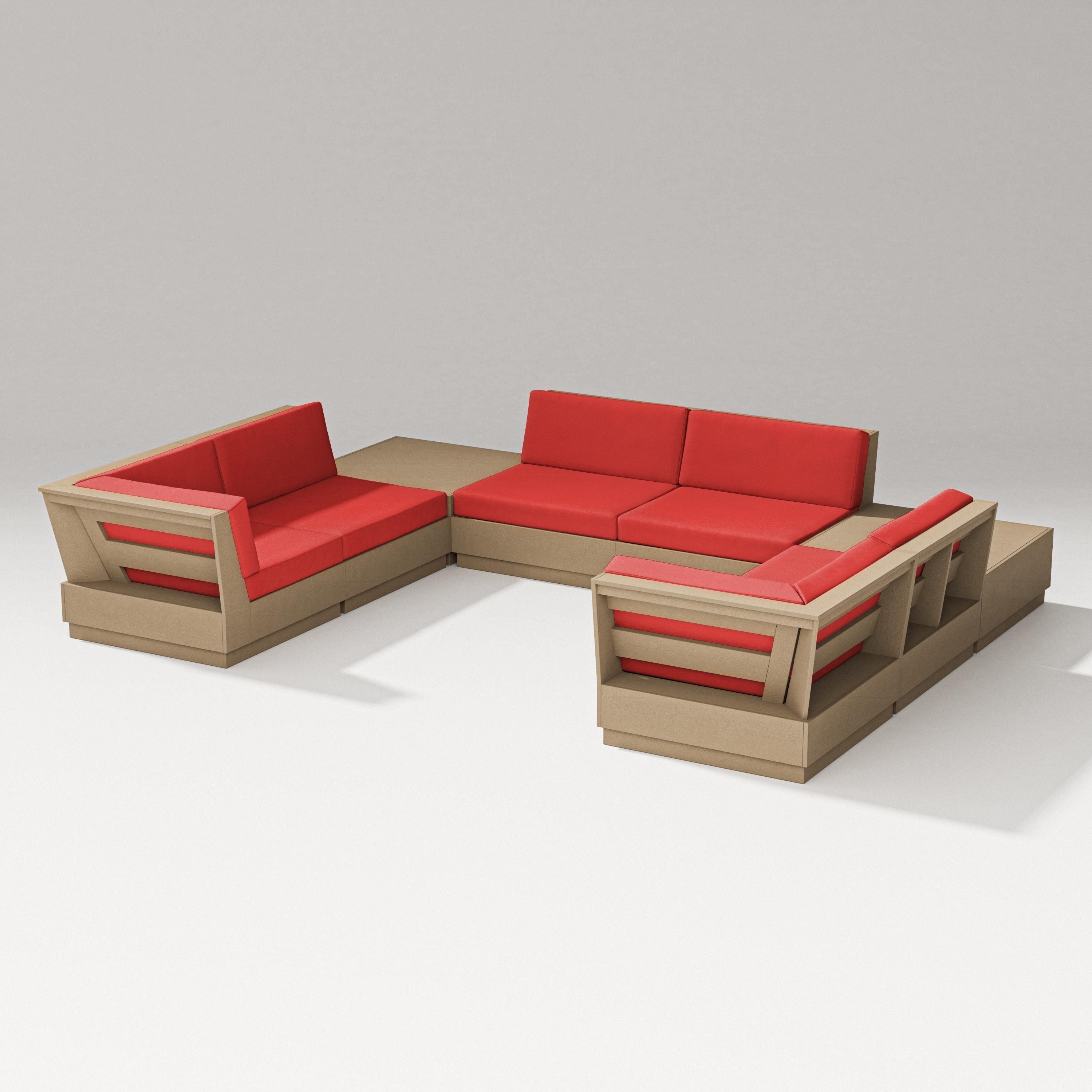 Elevate 8-Piece U-Shaped Sectional