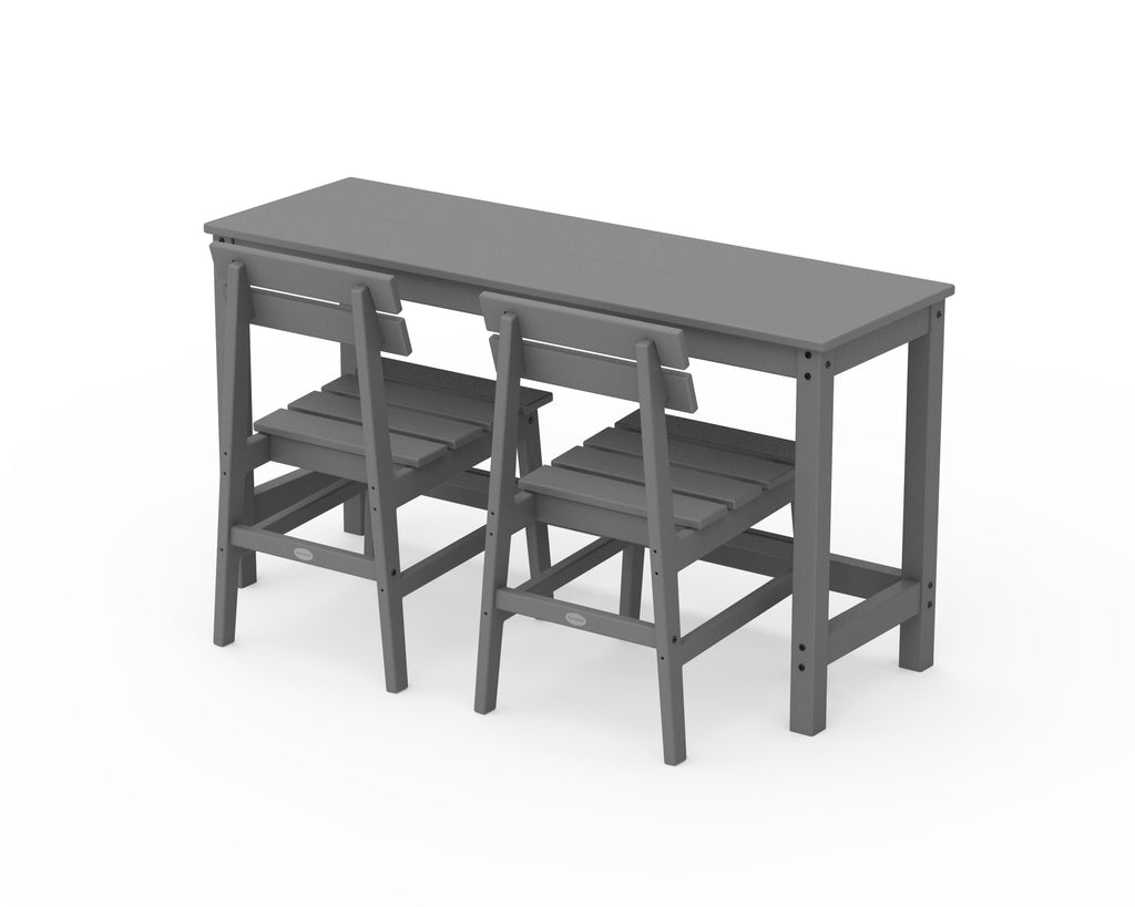 Modern Studio Plaza Chair 3-Piece Balcony Set