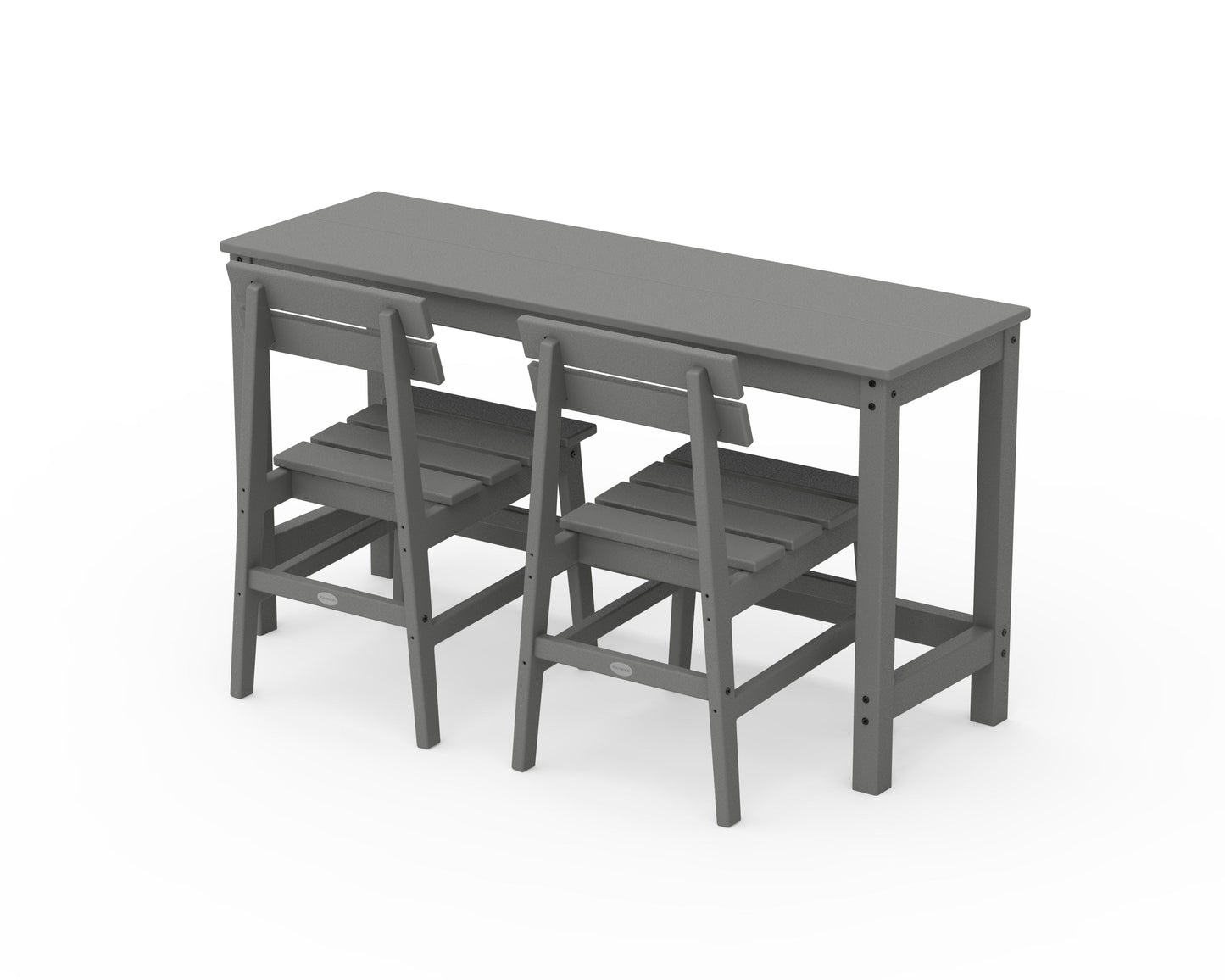 Modern Studio Plaza Chair 3-Piece Balcony Set