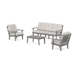 Oxford 4-Piece Deep Seating Set with Sofa