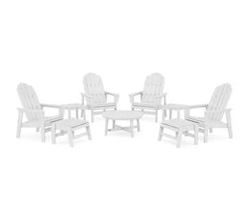 Vineyard Grand Upright Adirondack 9-Piece Conversation Set