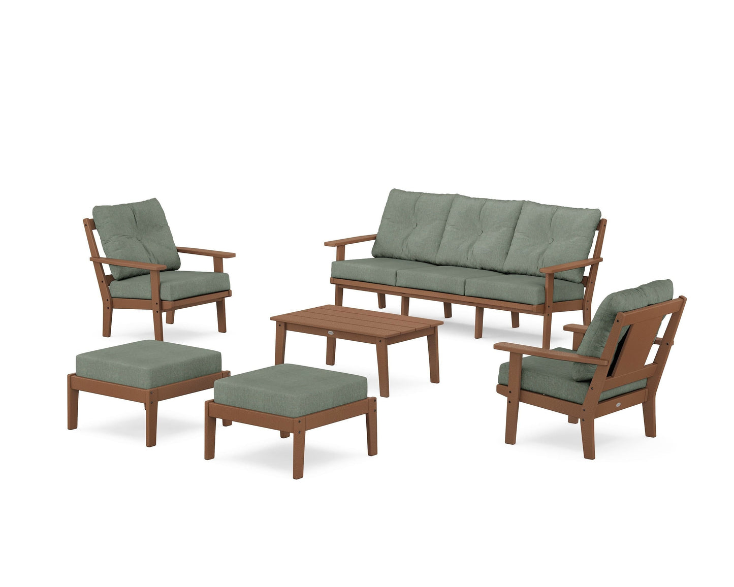 Prairie 6-Piece Lounge Sofa Set