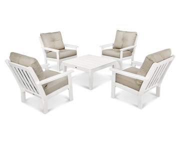 Vineyard 5-Piece Deep Seating Conversation Set