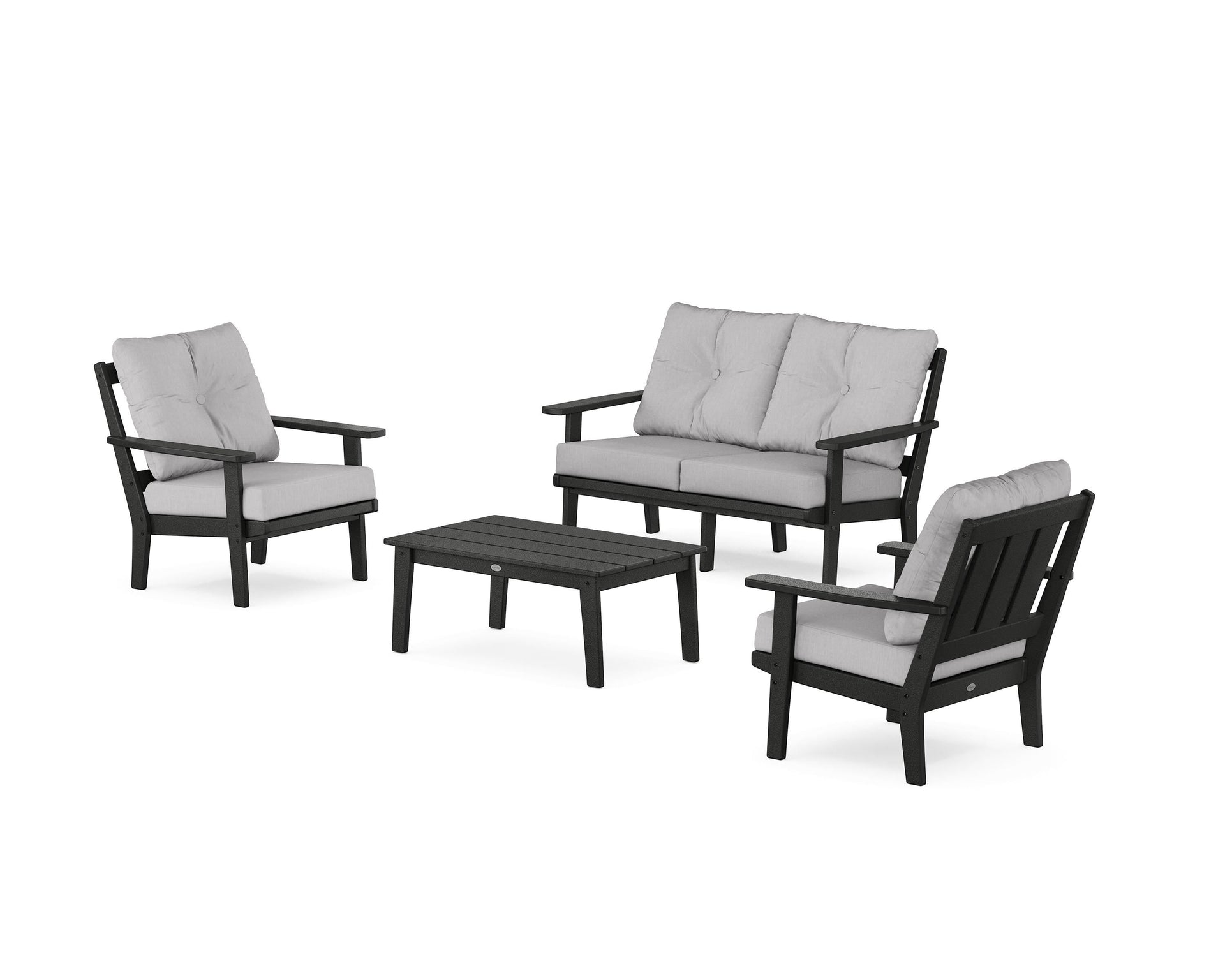 Oxford 4-Piece Deep Seating Set with Loveseat