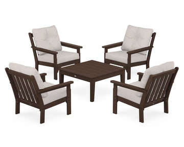 Vineyard 5-Piece Deep Seating Conversation Set