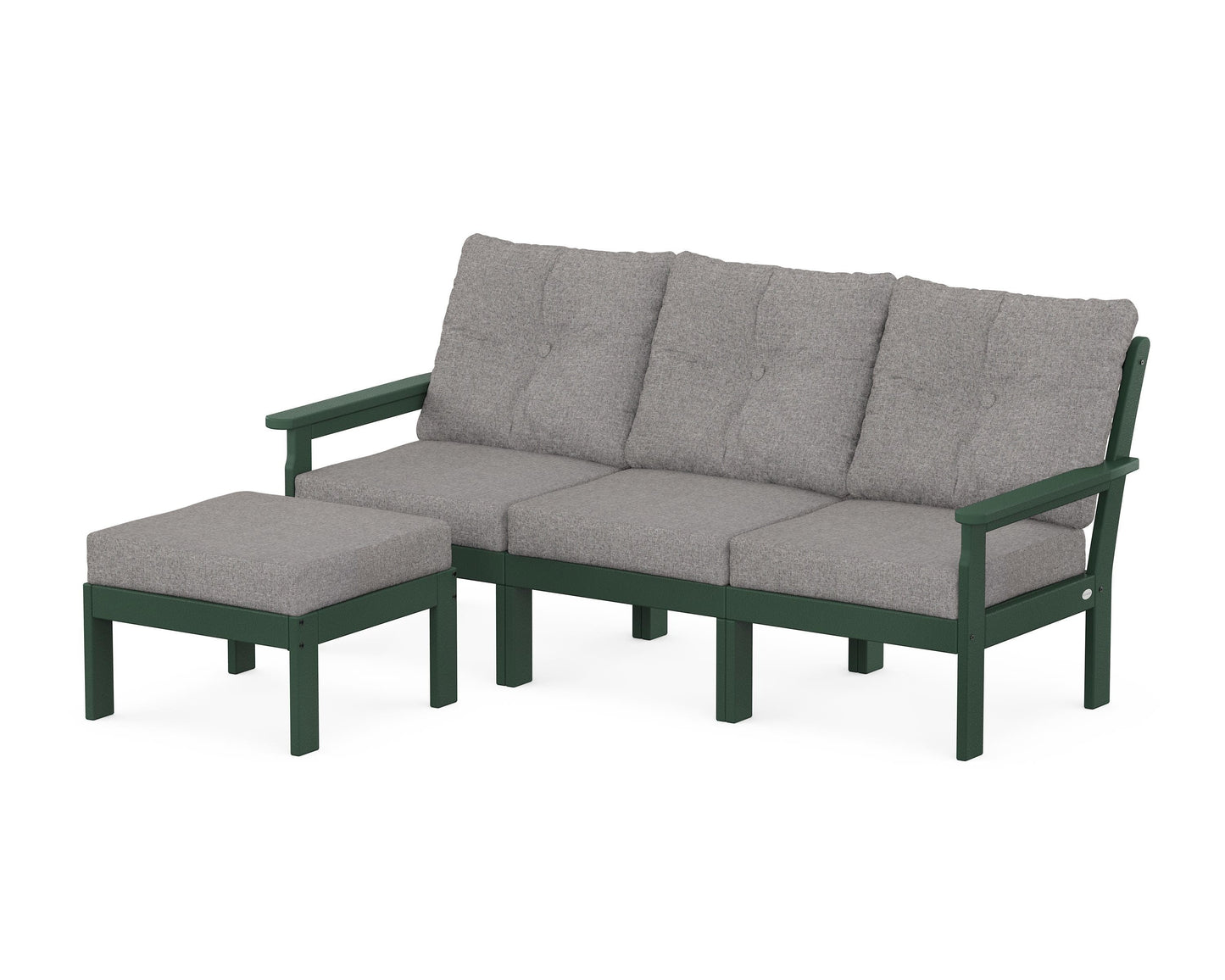 Vineyard 4-Piece Sectional with Ottoman