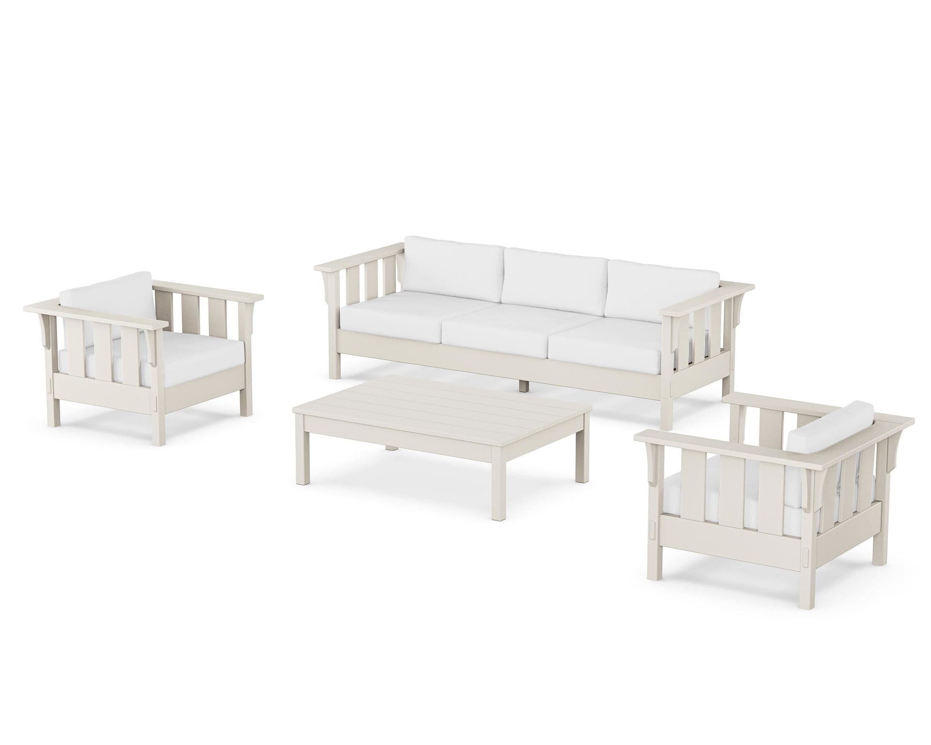 Acadia 4-Piece Deep Seating Set with Sofa