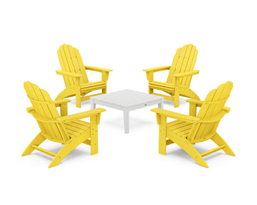 5-Piece Vineyard Grand Adirondack Chair Conversation Group