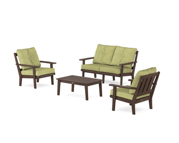 Oxford 4-Piece Deep Seating Set with Loveseat