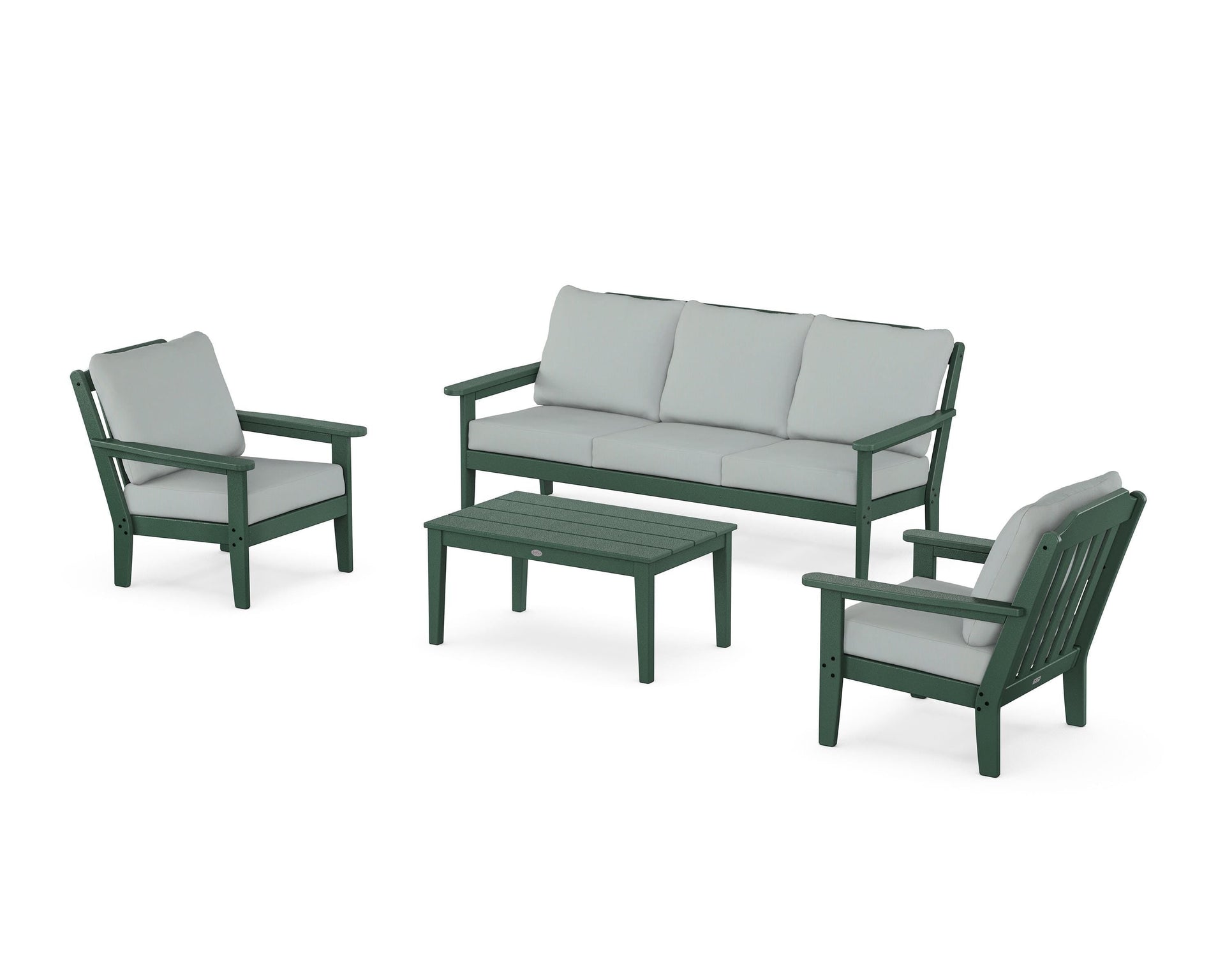 Cottage 4-Piece Deep Seating Set with Sofa