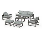 EDGE Sectional 8-Piece Lounge Sofa Set