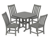 Vineyard 5-Piece Side Chair Dining Set