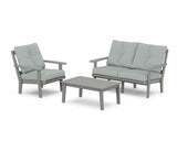 Prairie 3-Piece Deep Seating Set with Loveseat