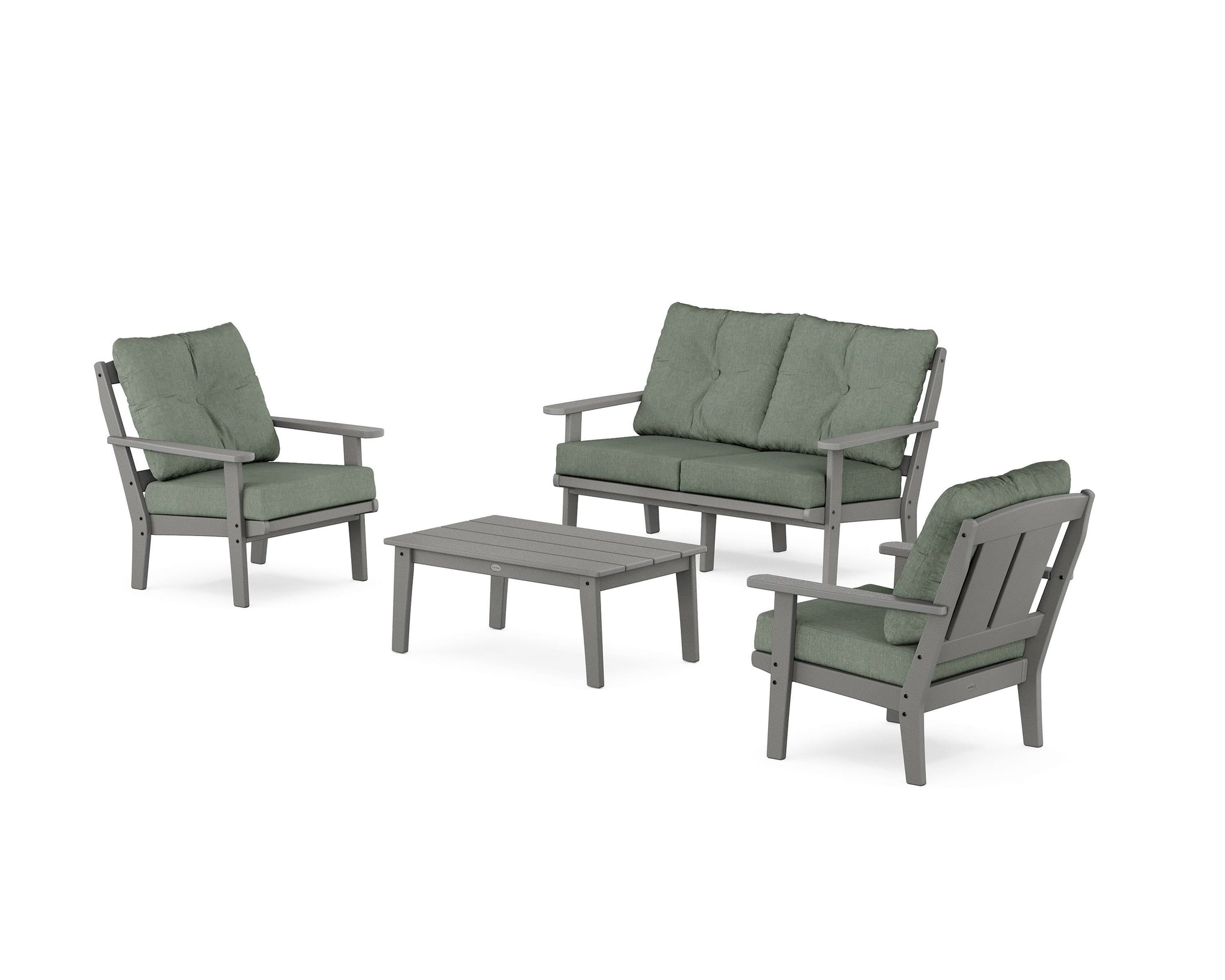 Mission 4-Piece Deep Seating Set with Loveseat