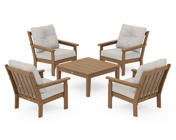 Vineyard 5-Piece Deep Seating Conversation Set
